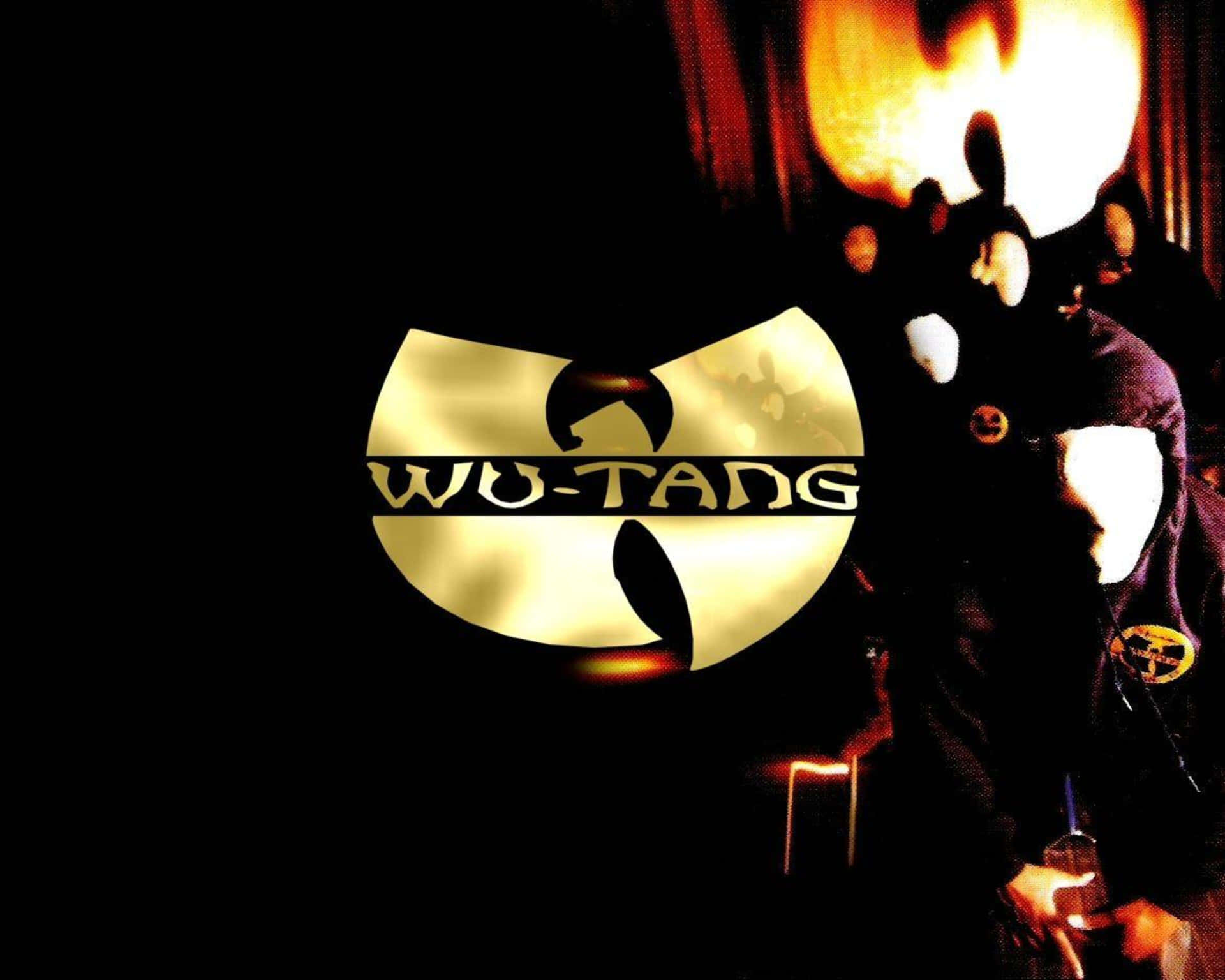 Wu Tang Clan - den ultimative rap-dynastis ikoniske logo er nu tilgængelig som tapetform Wallpaper