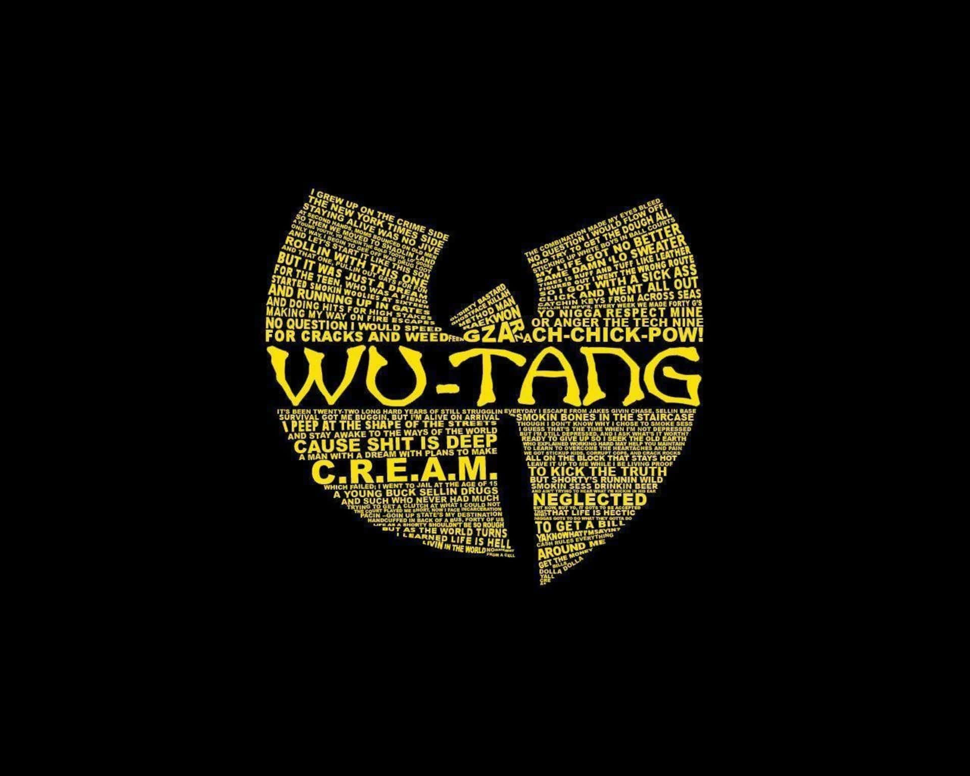 Wutang Clan Logo 4k: Wu-tang Clan-logo In 4k Wallpaper