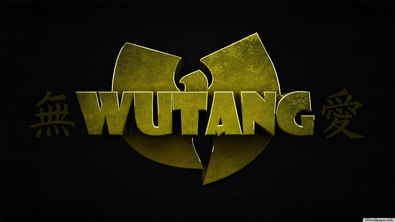 Wutang Clan Logotypen. Wallpaper