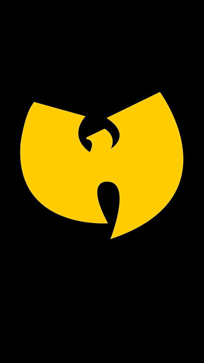 Wu-Tang Clan Logo Tapet: Se det legendariske Wu-Tang Clan-logo med det brølende pandehoved. Wallpaper