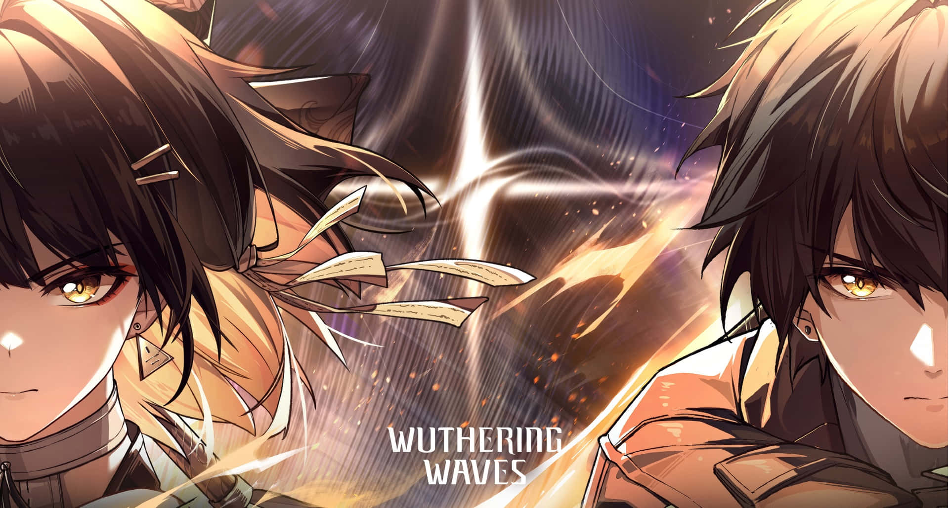 Wuthering Waves Intense Dual Characters Wallpaper