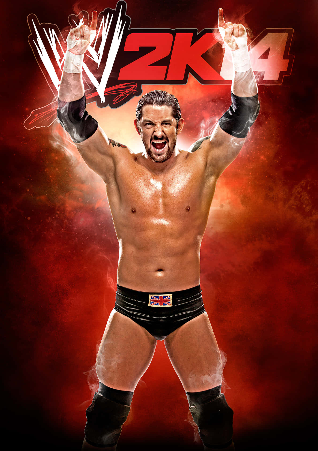 Wade Barrett in Action - WWE 2K14 Wallpaper