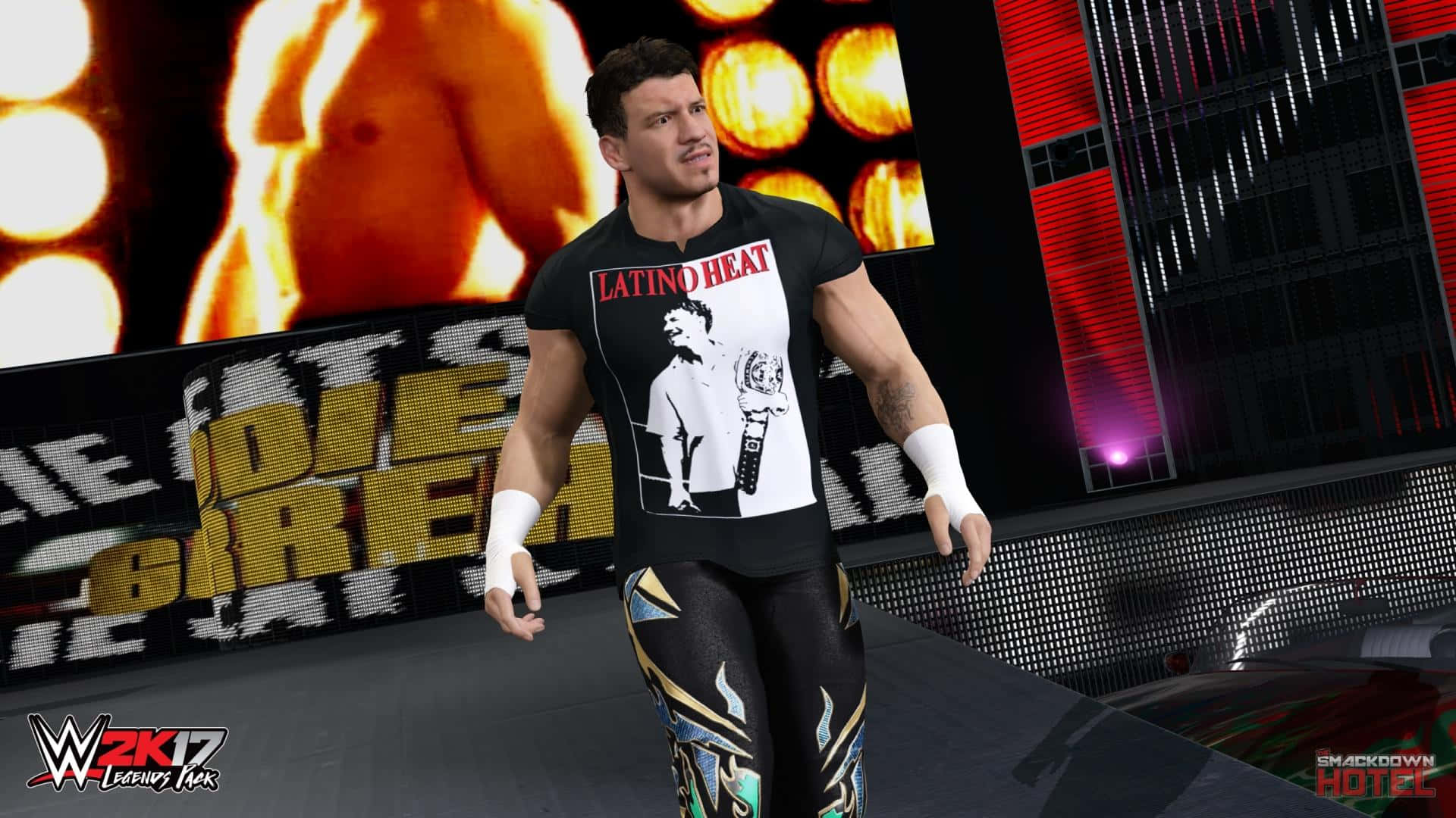 WWE 2K17 Eddie Guerrero Video Game Character Wallpaper