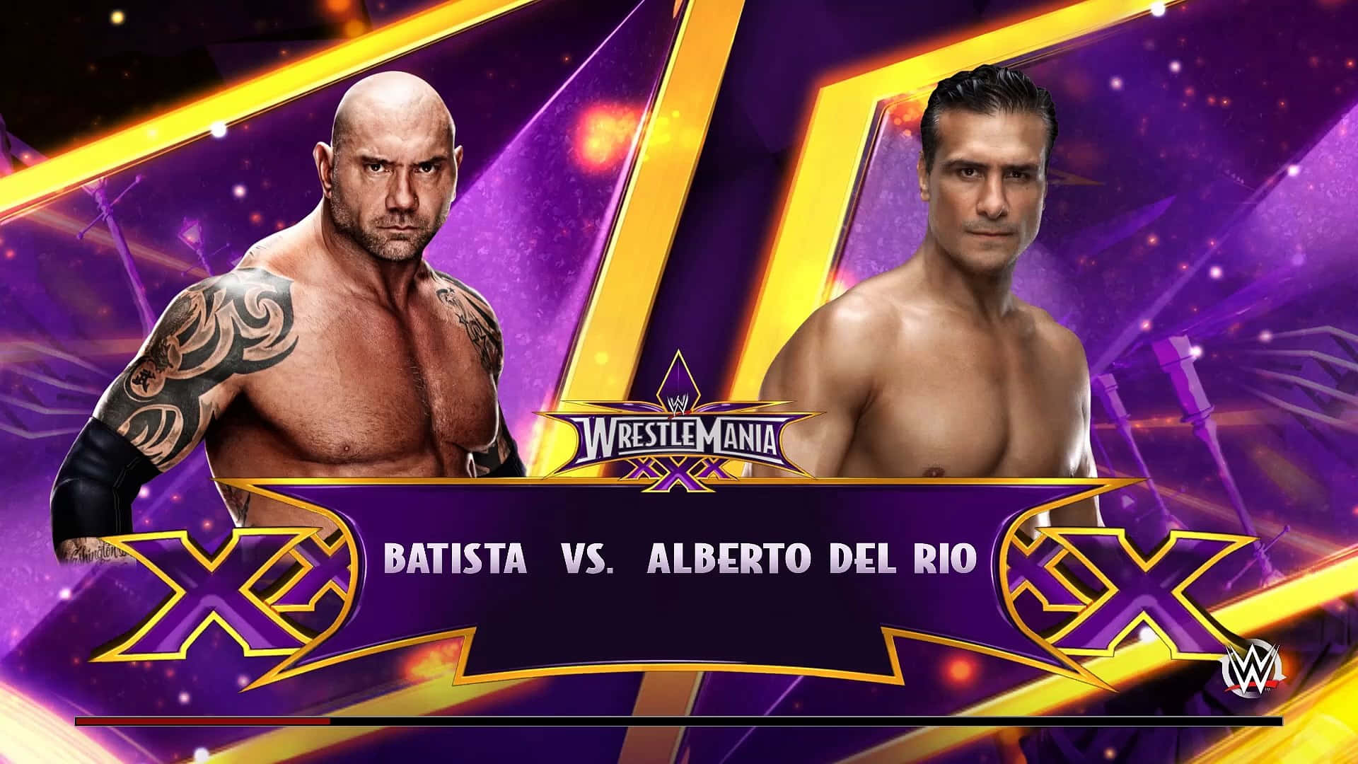WWE Batista And Alberto Del Rio Wallpaper