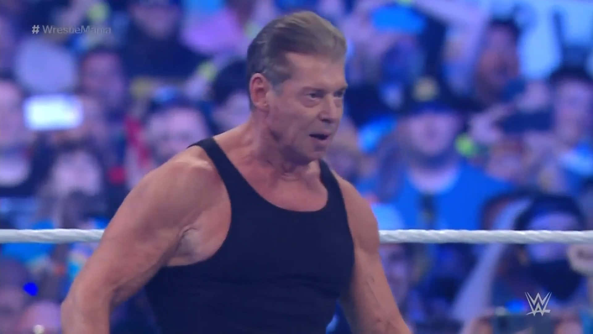 WWE CEO Vince McMahon Pensionering Nyheder Skrivebordsbaggrund Wallpaper