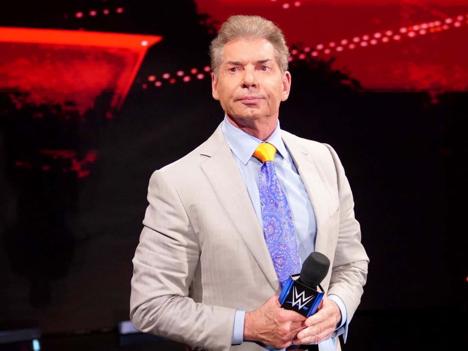 WWE Commentator Vince McMahon Wallpaper