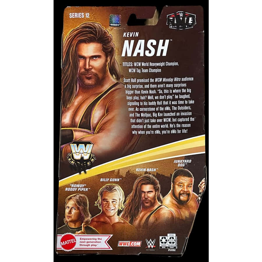 WWE Elite Legends Action Figure Of Kevin Nash Wallpaper