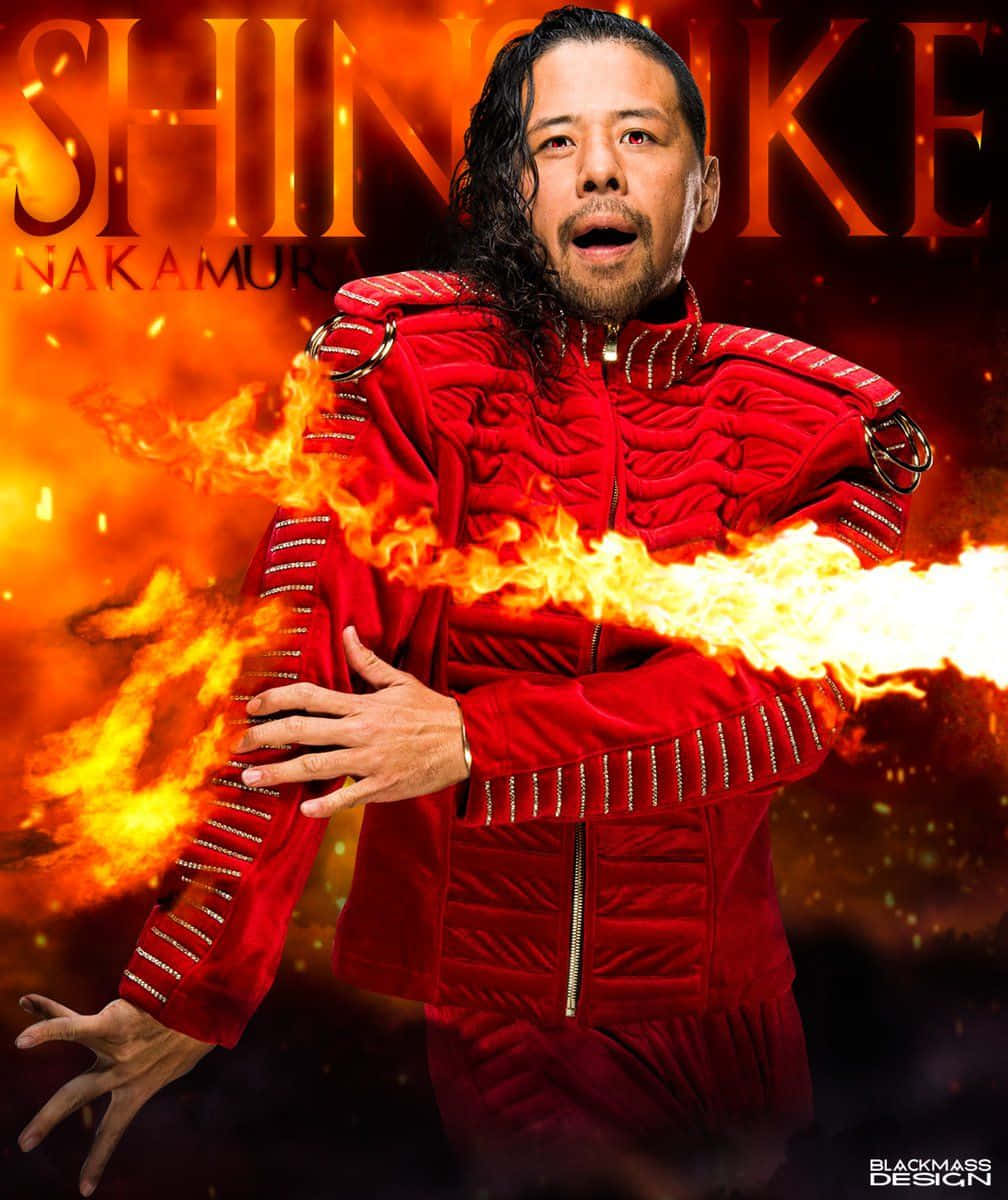 Tapet: Vær som en native Dansk taler. WWE Hell In A Cell Shinsuke Nakamura Tapet: Vær som en ægte Dansk taler. Wallpaper