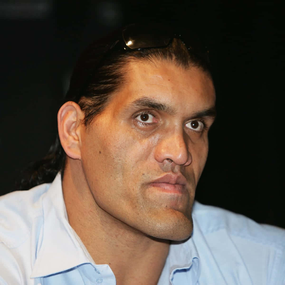 WWE Indian Wrestler The Great Khali Smackdown 2008 Portrait Wallpaper