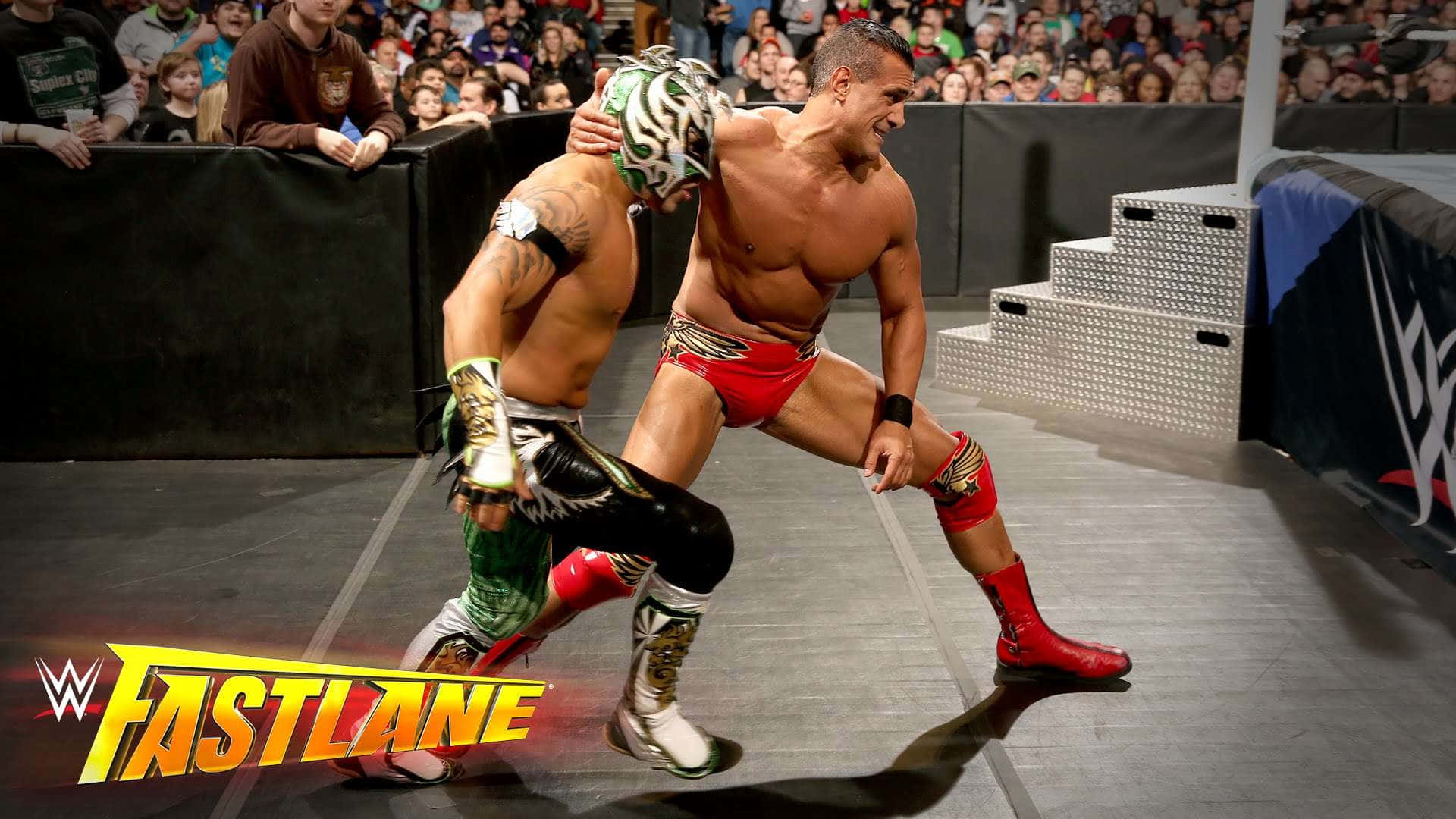 WWE Kalisto mod Alberto Del Rio Skrivebordsbaggrund Wallpaper