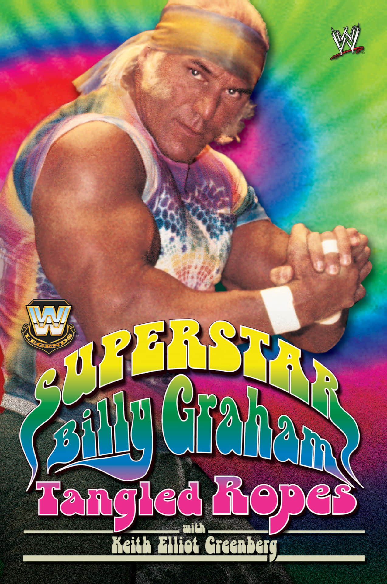 Wwe Legend Superstar Billy Graham Tangled Ropes Digital Illustration Picture