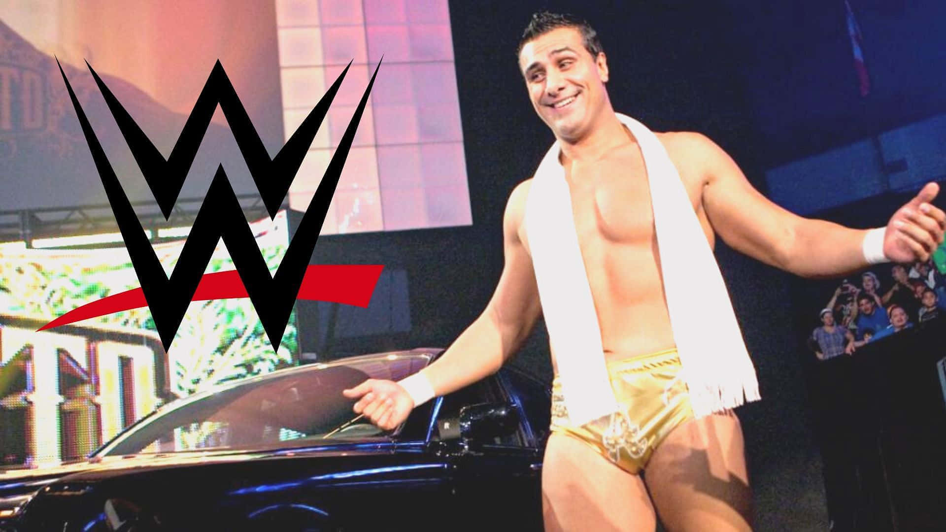 Logode La Wwe: El Emblemático Símbolo De World Wrestling Entertainment Fondo de pantalla