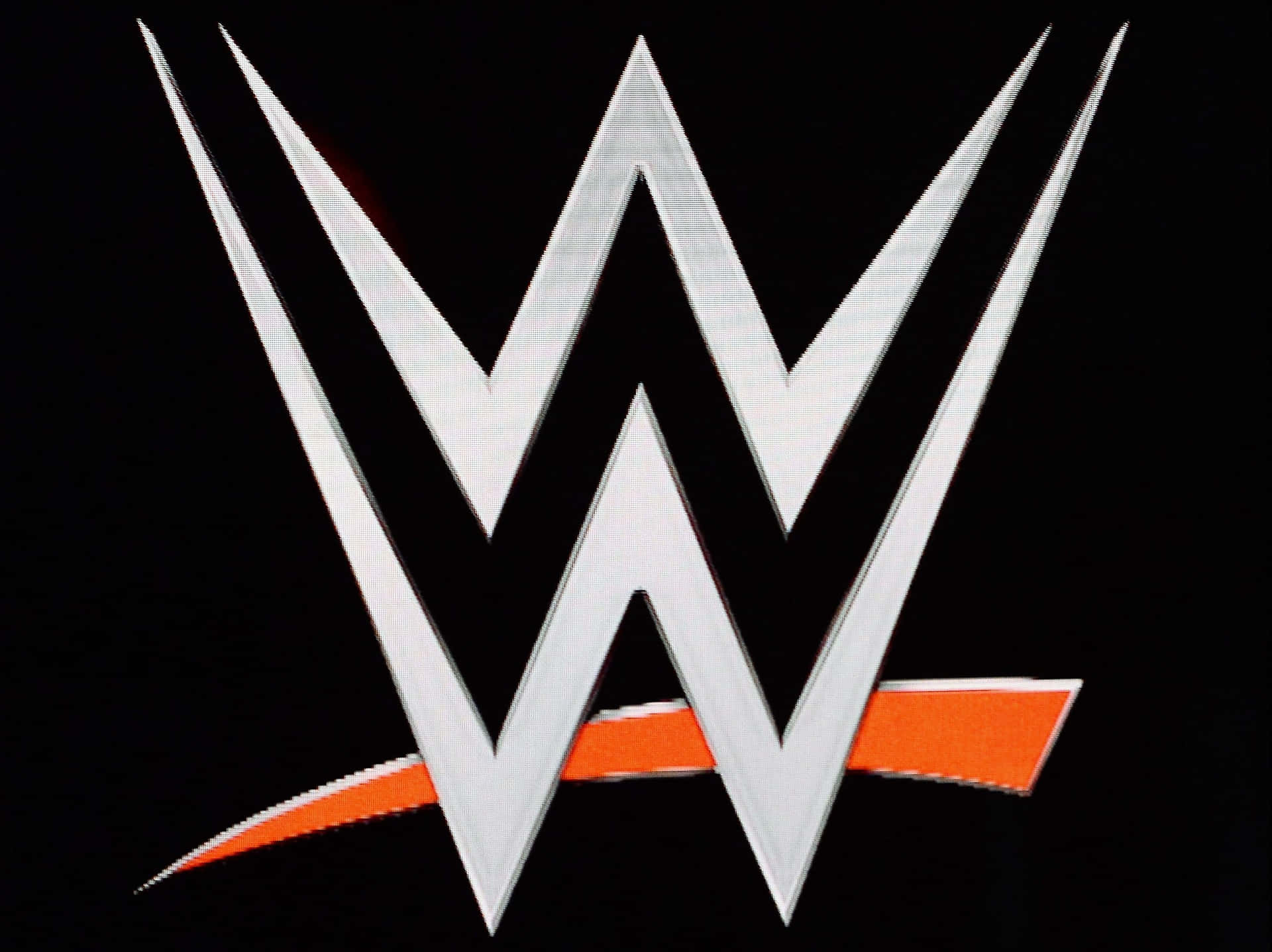 The iconic WWE logo in high quality. Wallpaper