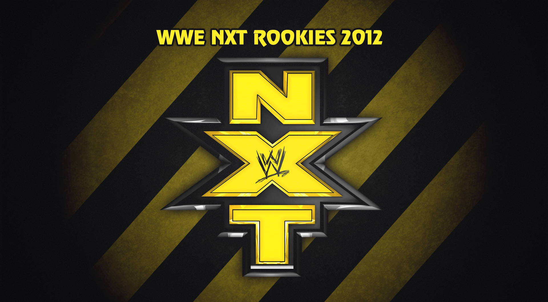 WWE Nxt Black And Yellow Wallpaper