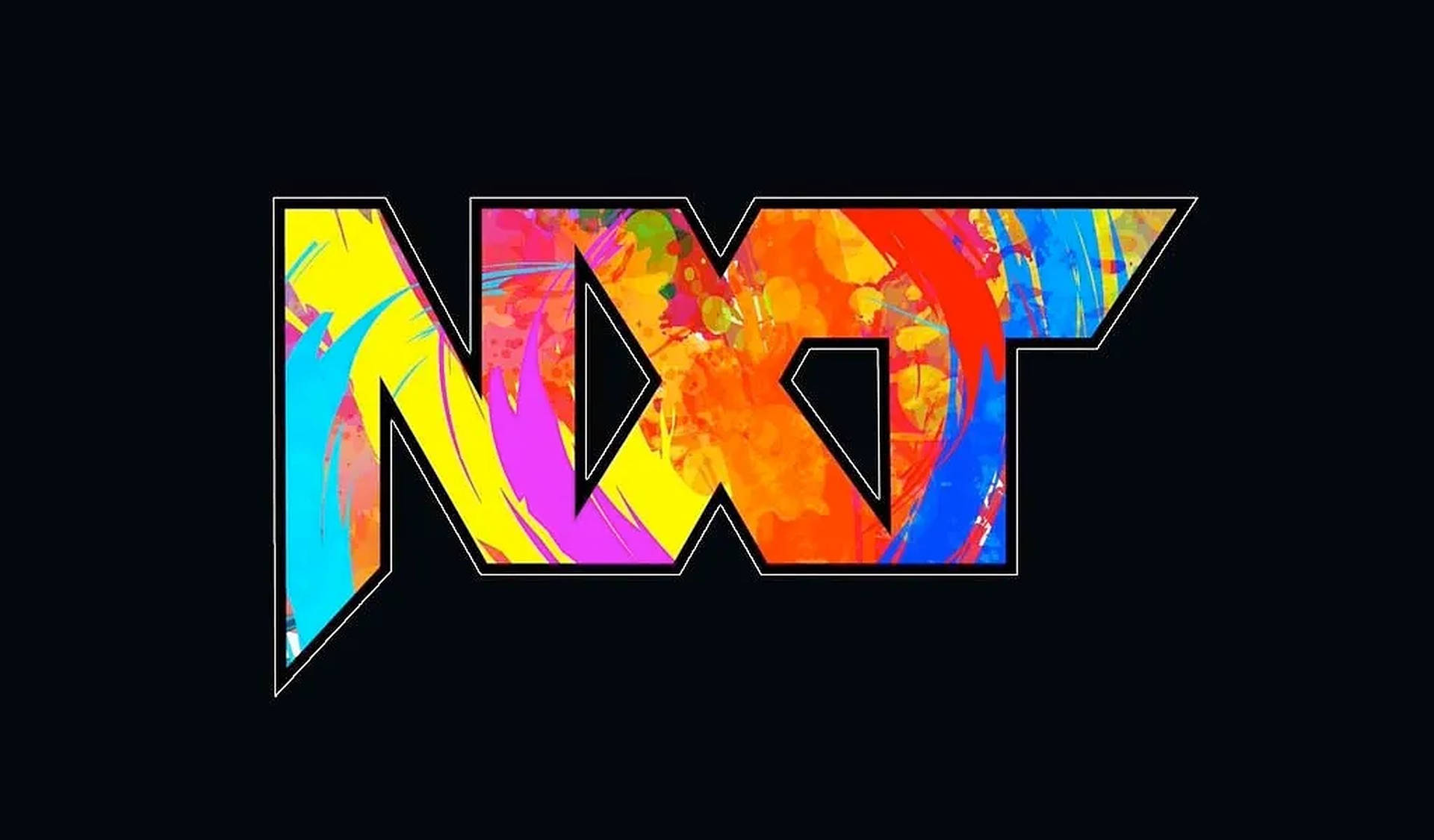 WWE NXt Colorful Digital Art Wallpaper