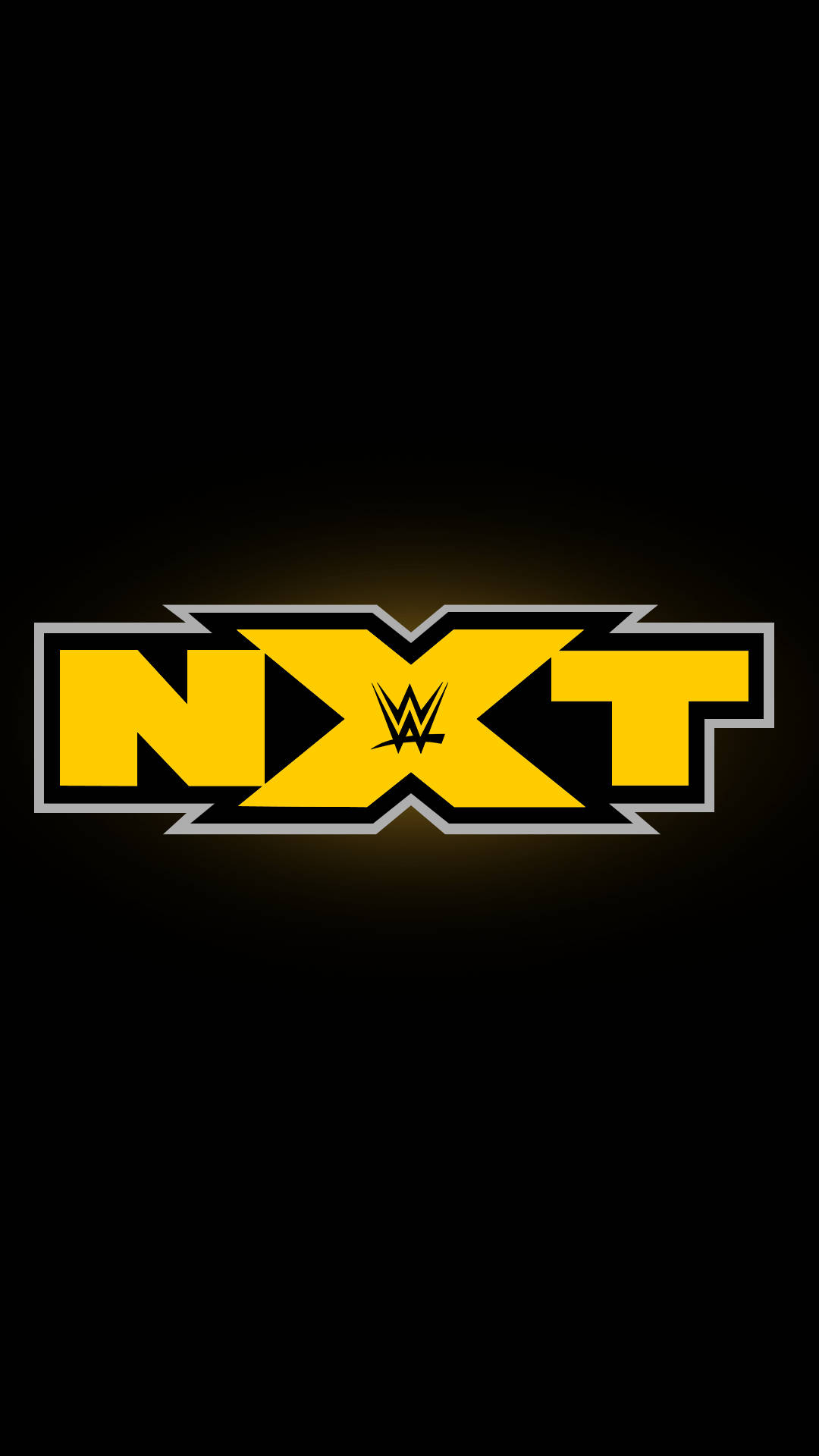 Caption: WWE NXT Vibrant Logo Wallpaper