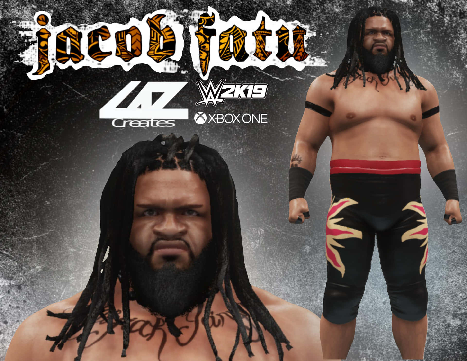 Jacob Fatu - The Dominating Force of the Wrestling World Wallpaper