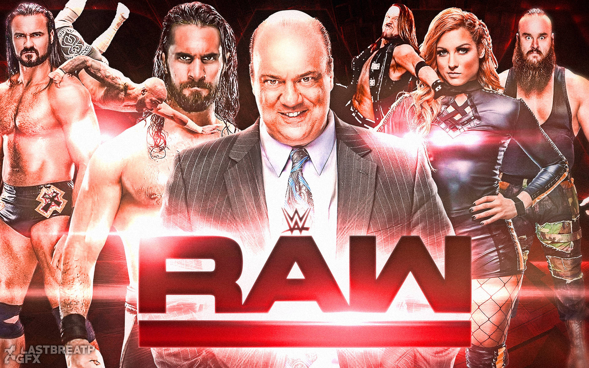 WWE Raw Poster Wallpaper