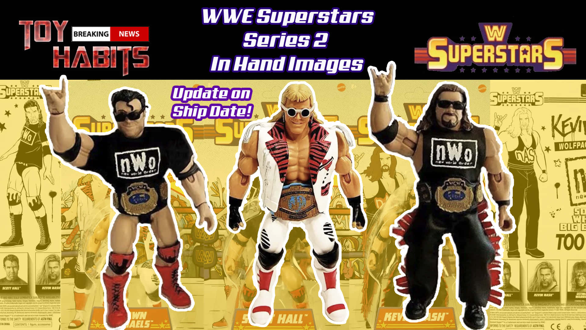 WWE Scott Hall Toy Habits Wallpaper