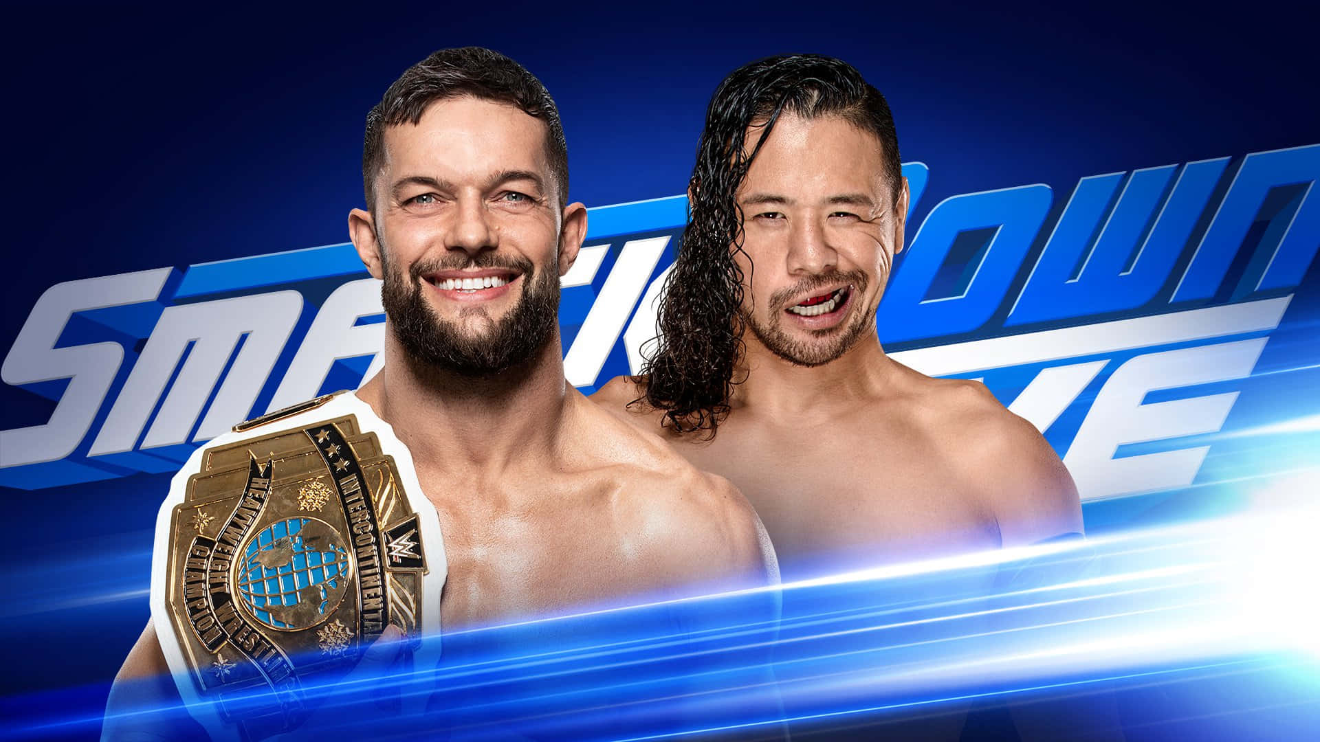 WWE SmackDown: WWE SmackDown Finn Balor vs Shinsuke Nakamura Tapet Wallpaper