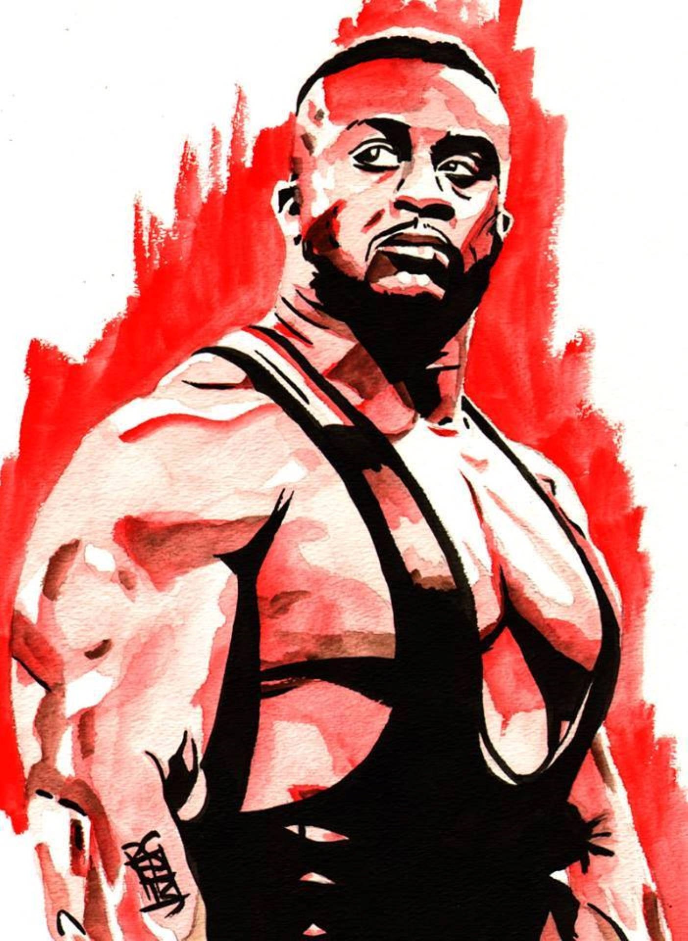 WWE Star Big E Fanart Wallpaper