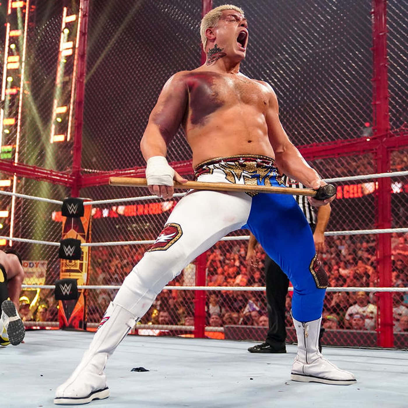 WWE Wrestler Cody Rhodes Victory Wallpaper