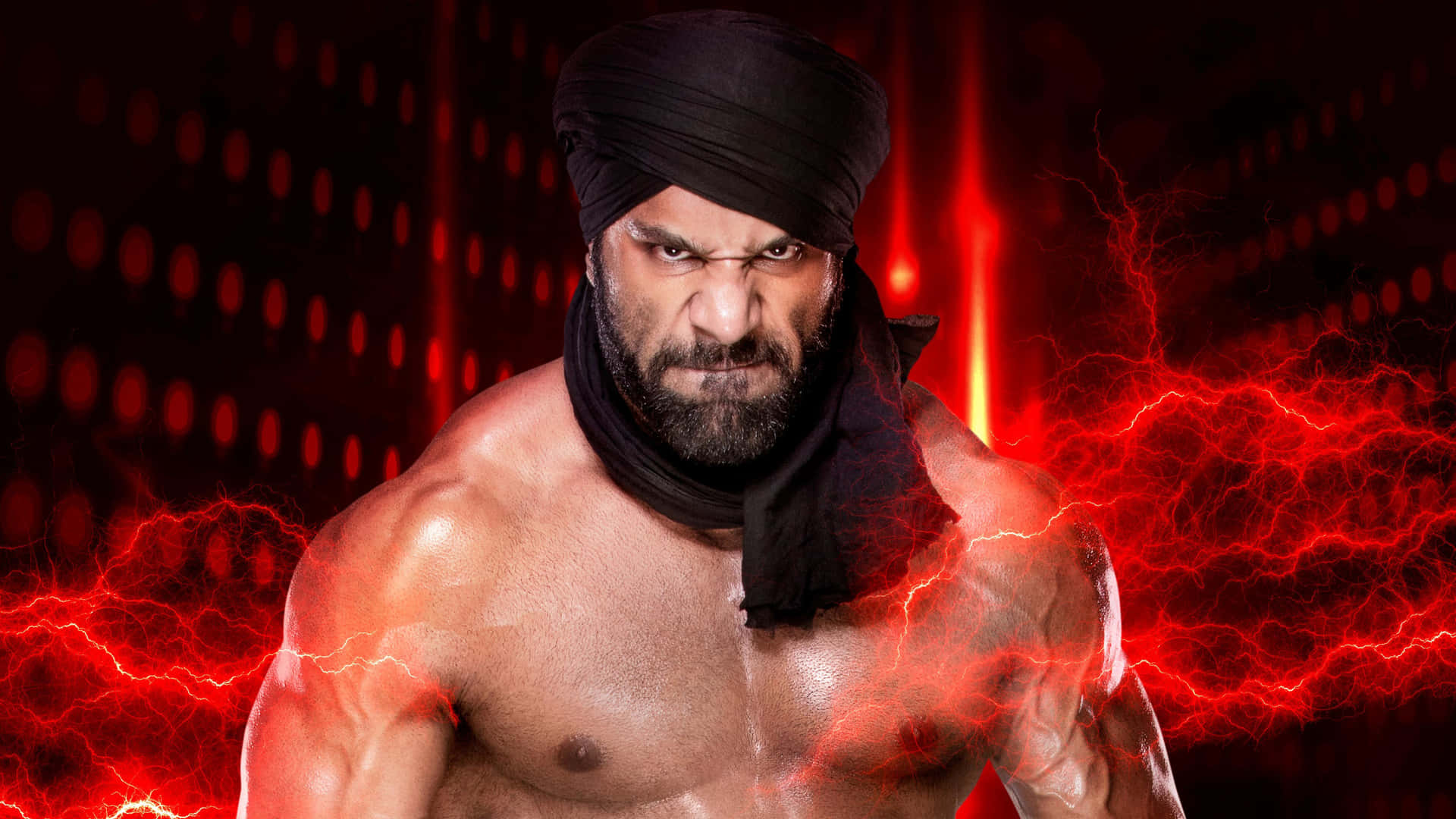 WWE Wrestler Jinder Mahal Fanart Wallpaper