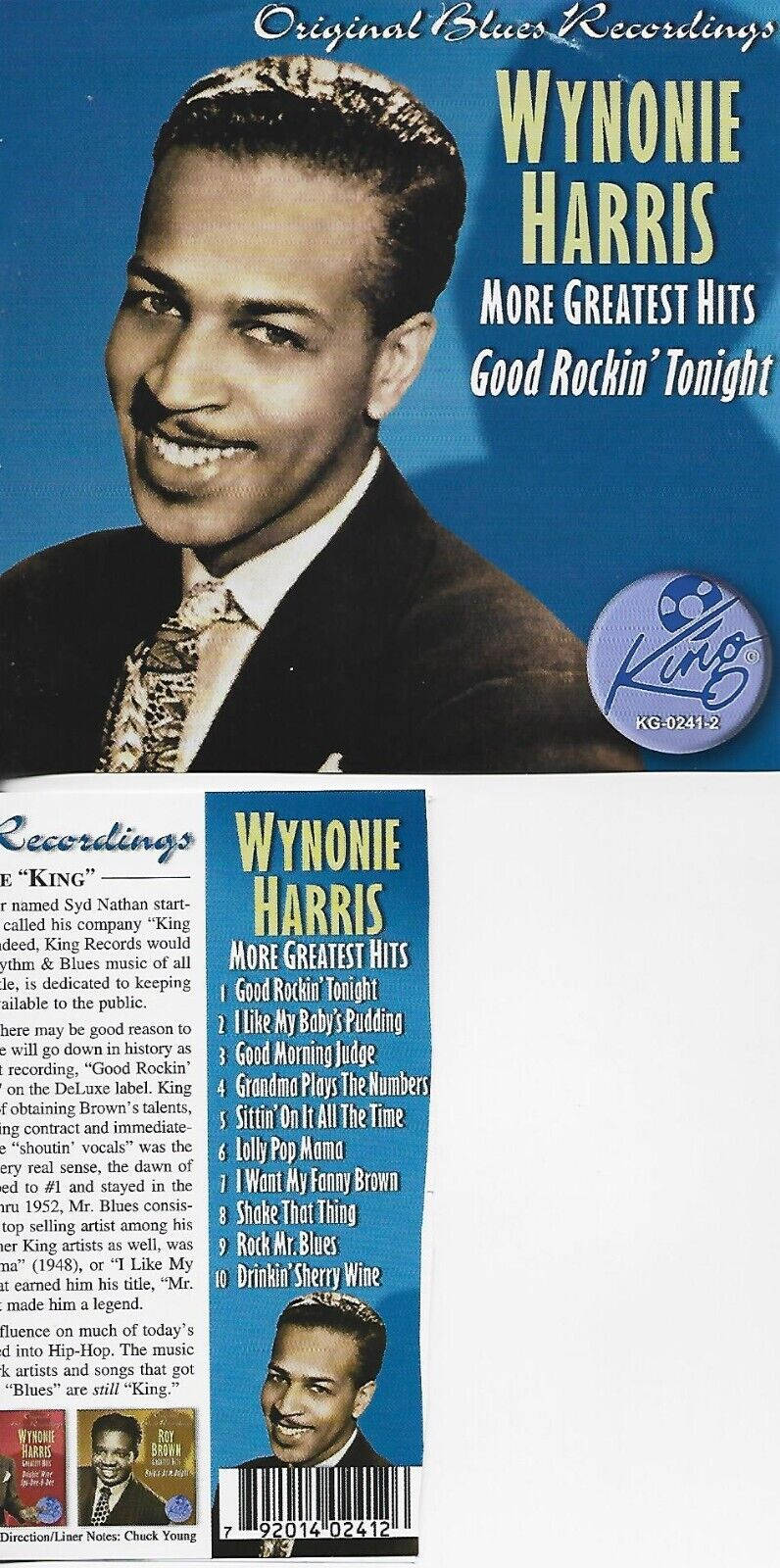 Wynonie Harris More Greatest Hits Album Cover Wallpaper