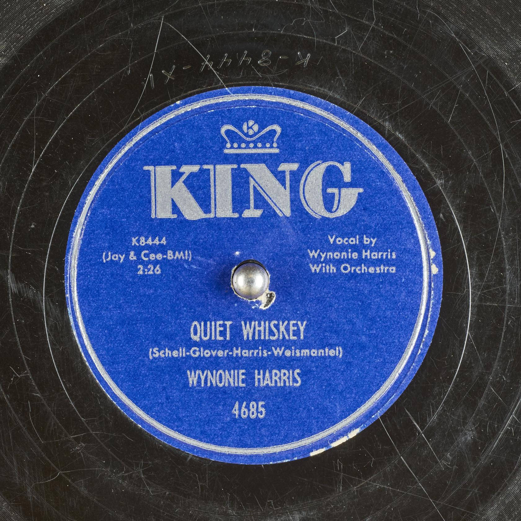 Wynonie Harris Quiet Whiskey Vinyl Record Wallpaper