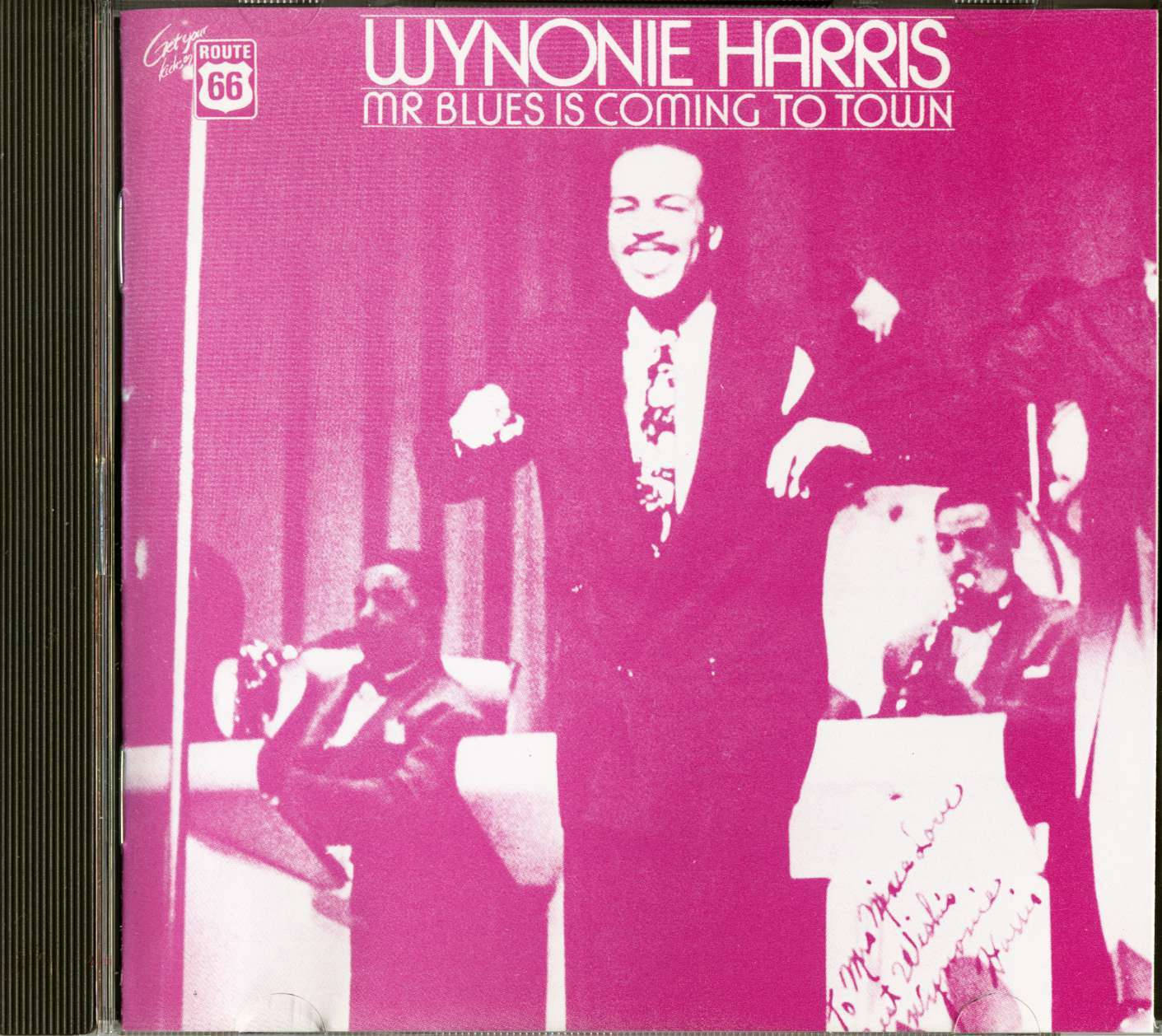 Wynonie Harris The Blues Is Coming To Town Album Cover Wallpaper