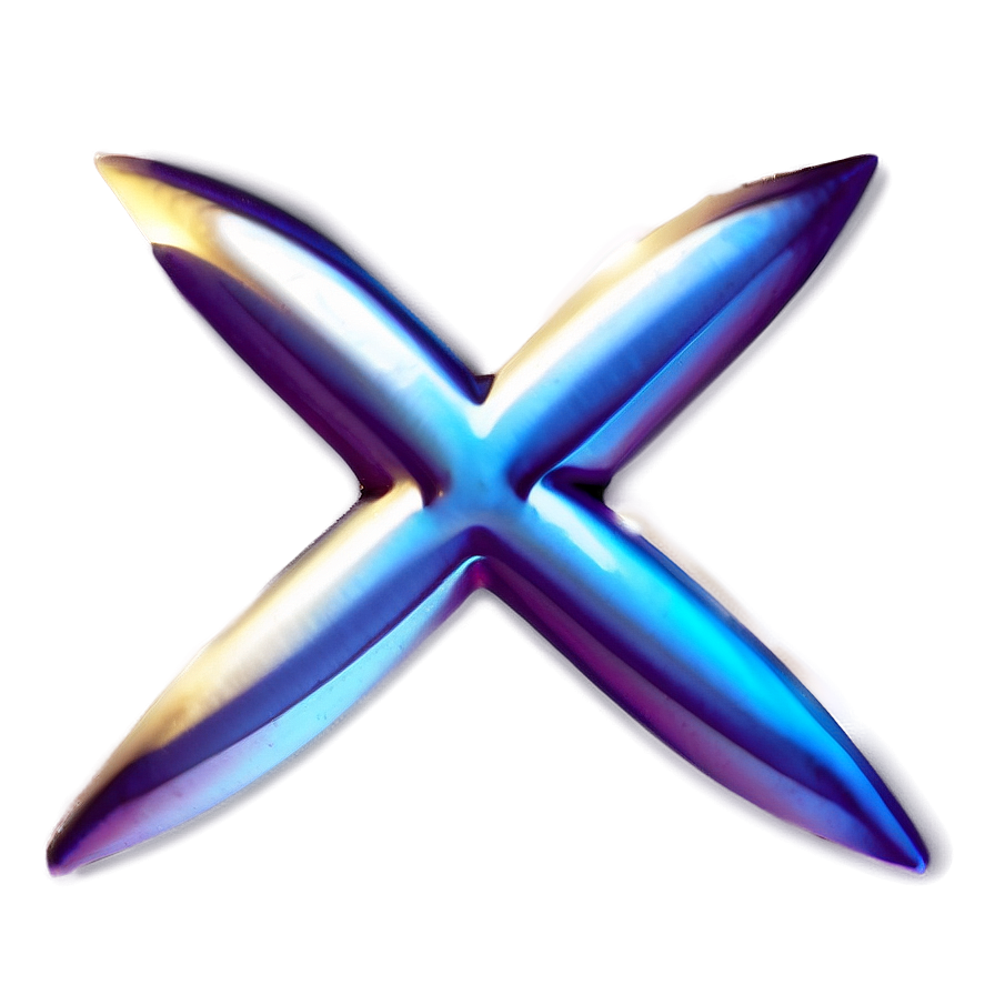 X Cutout Transparent Png 05262024 PNG