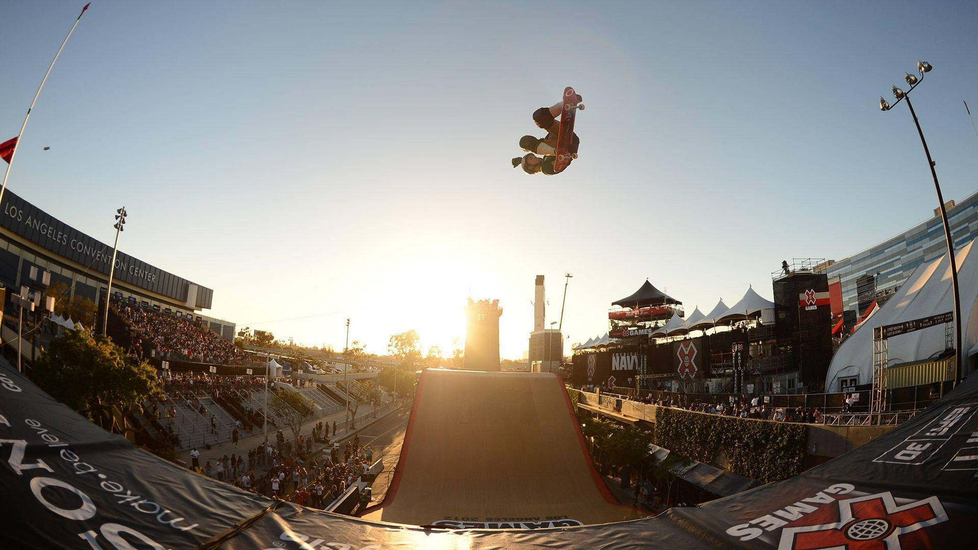 X Games Skateboarding Competition Wallpaper