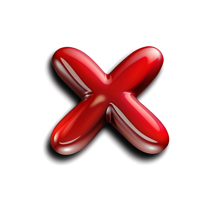 X Mark Button Png 75 PNG