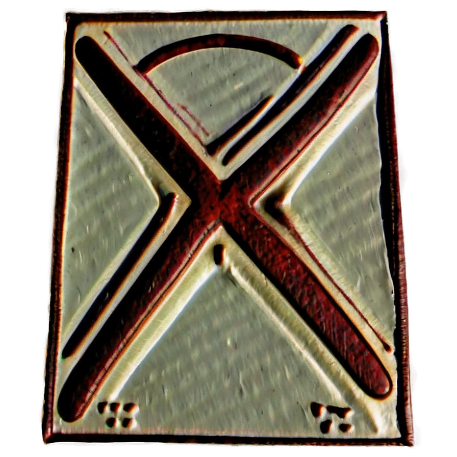 X Mark On Map Png 35 PNG