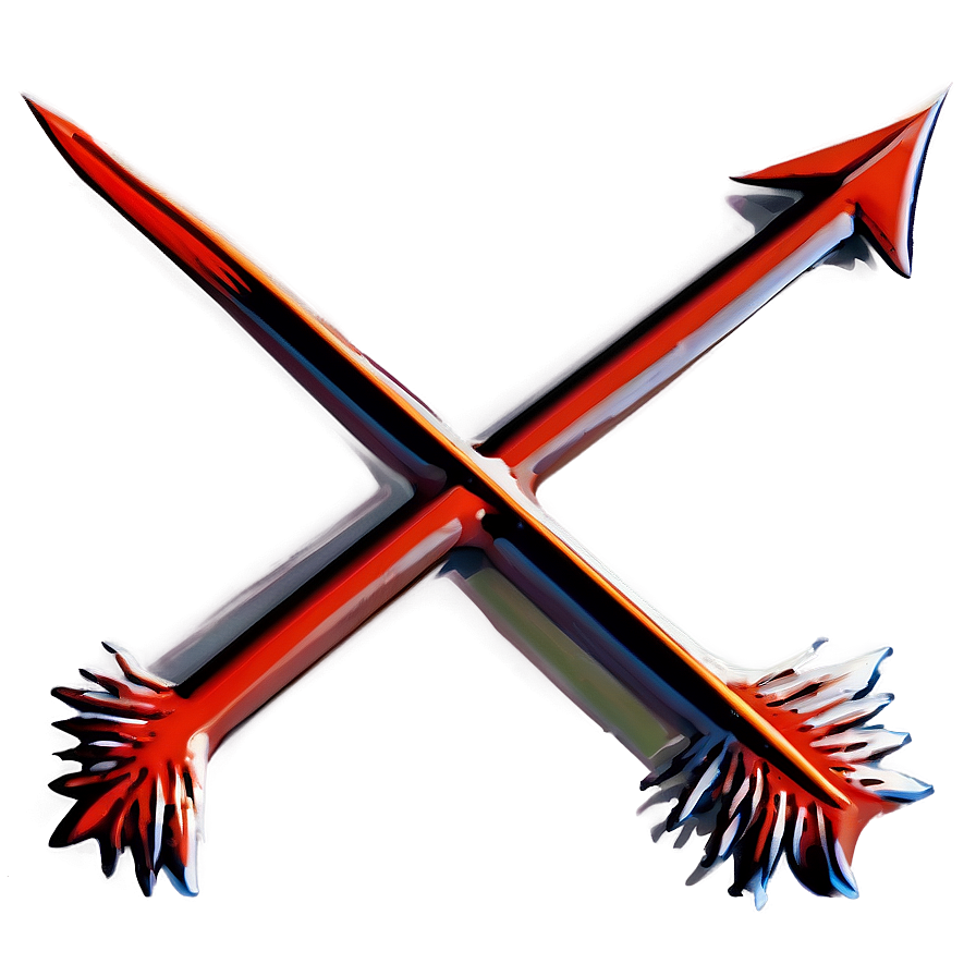 X Mark With Arrow Png Eqt38 PNG