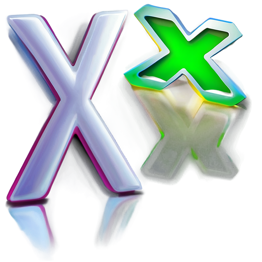 X Mark With Highlight Png Axc PNG