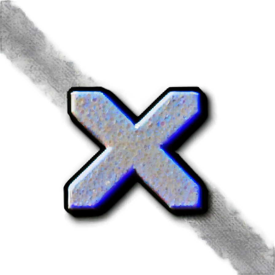 X Mark With Rays Png 43 PNG