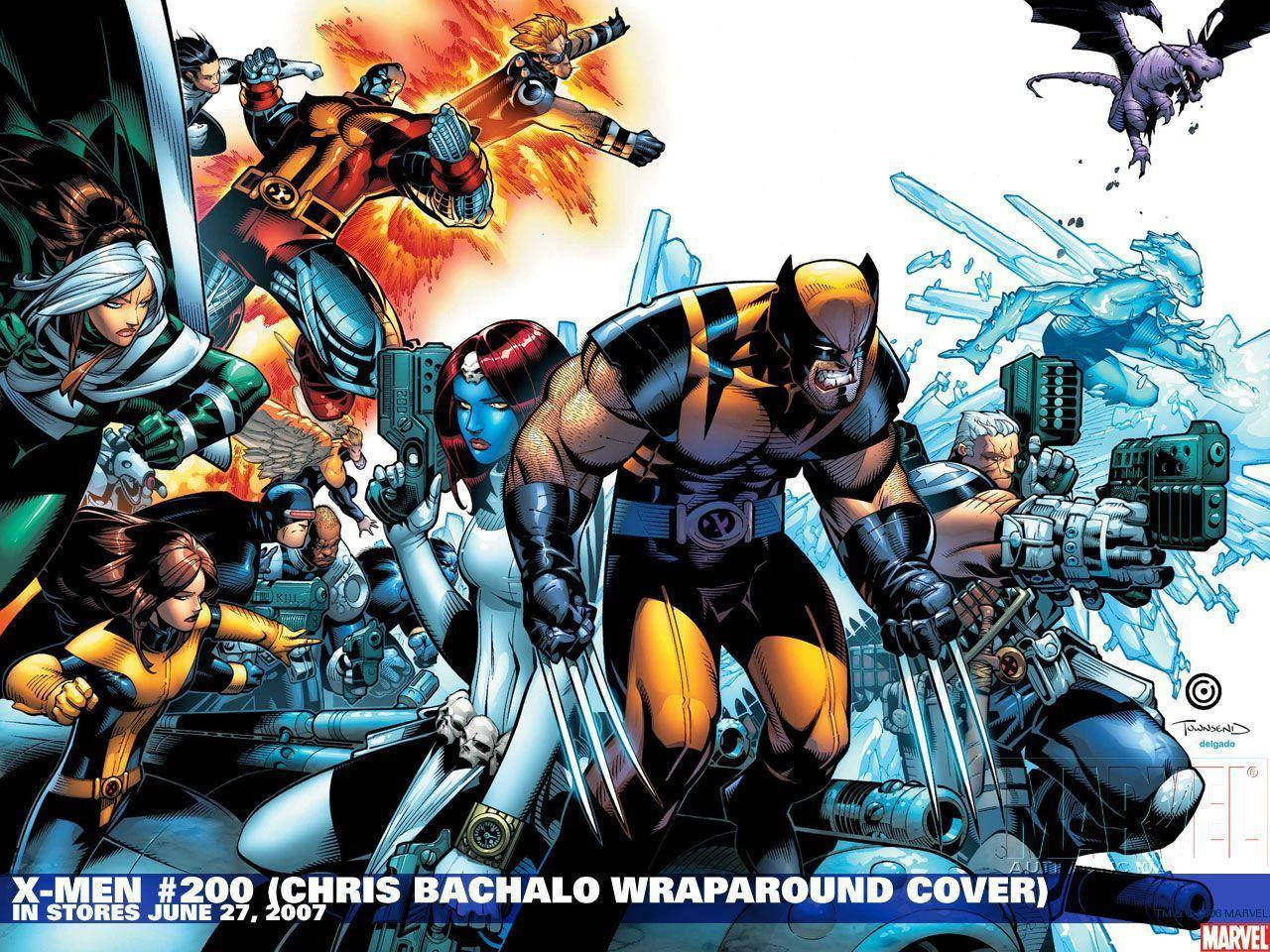 X-men Comic Cover Art Wallpaper