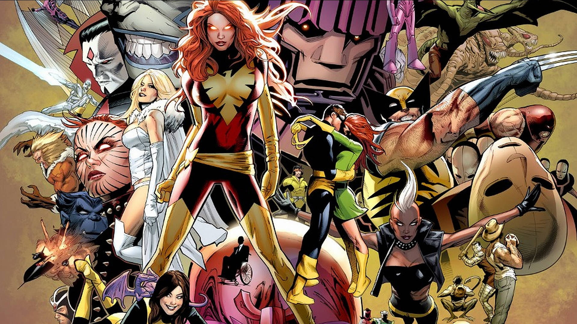 X Men Comic Jean Grey Wallpaper