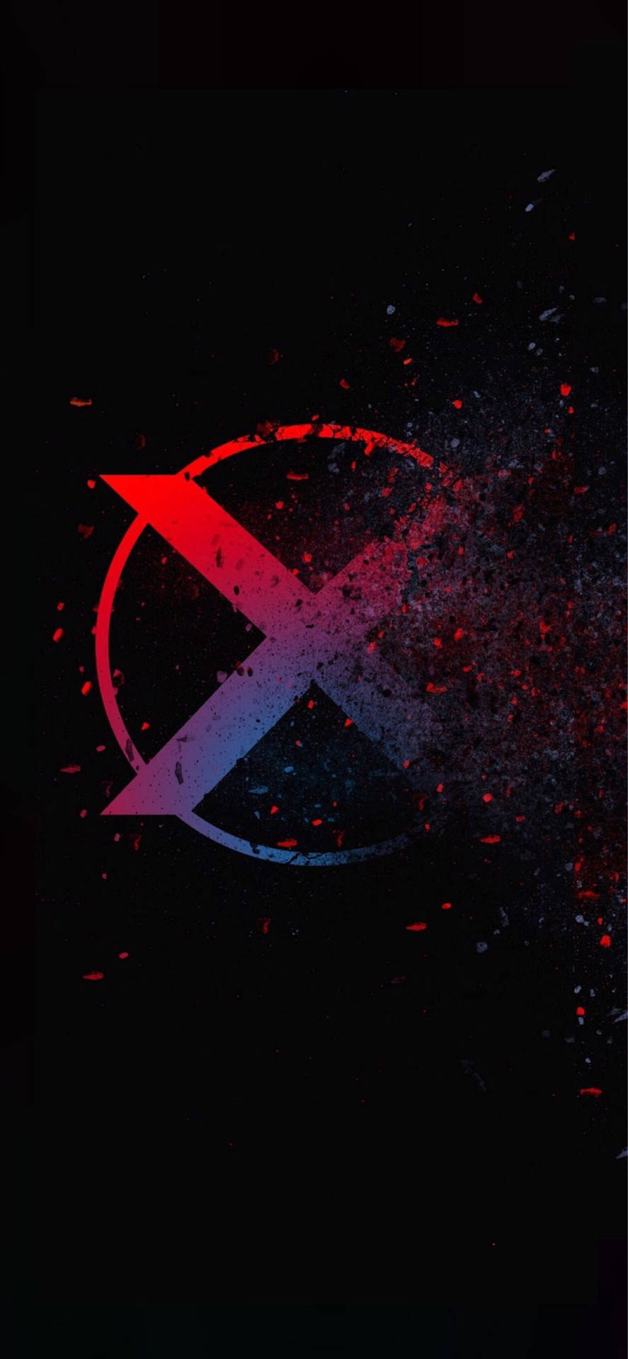 X-Men Logo WhatsApp Chat Wallpaper