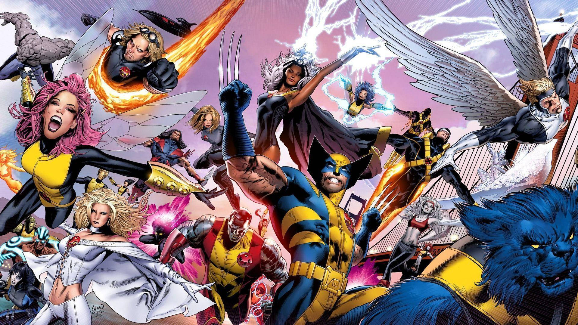 X-men Marvel Comics Wallpaper