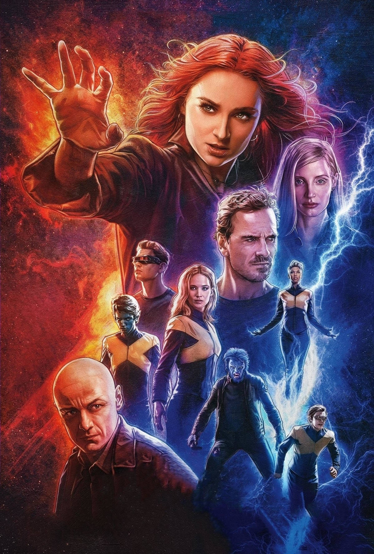 X Men Movie Dark Phoenix 2009 Wallpaper
