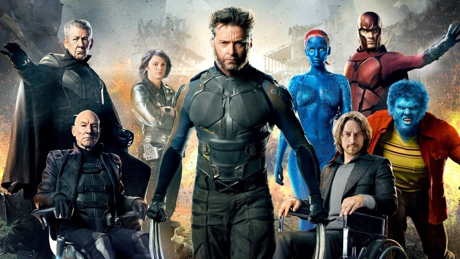 X Men Movie Dage af Fremtidens fortid 2014 Tapet Wallpaper