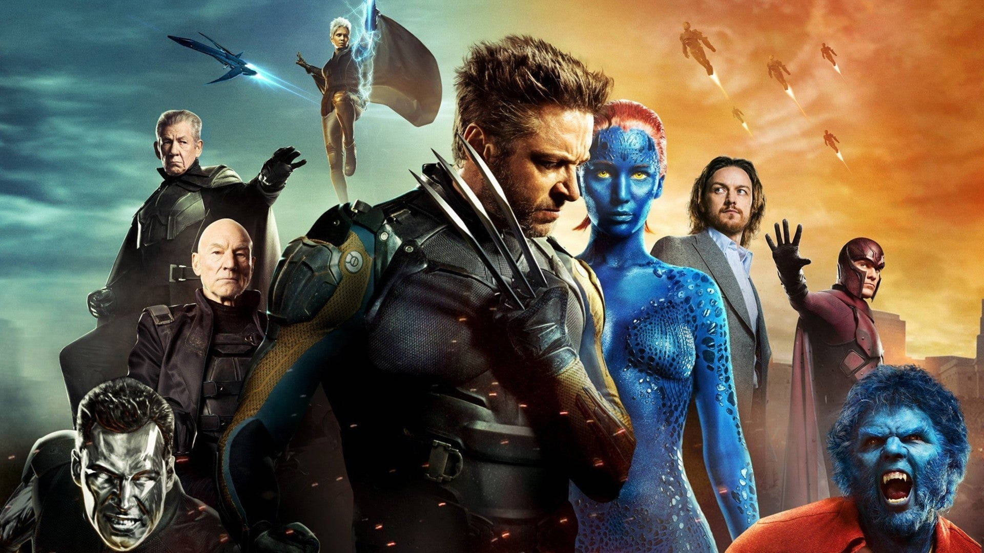 X Men Movie Days Of Future Past Wolverine Background
