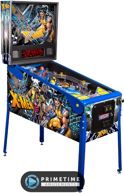 X Men Wolverine Pinball Machine PNG