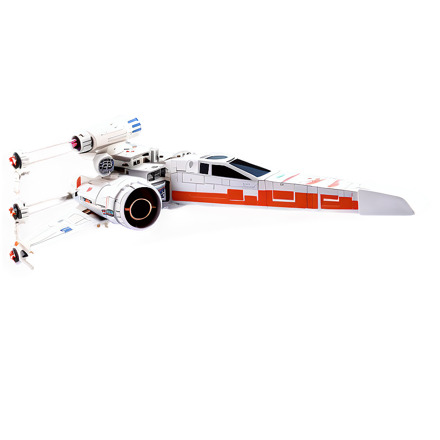 X Wing Side View Png 06132024 PNG