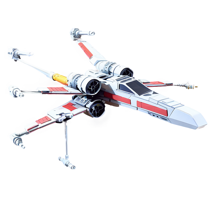 X Wing Sketch Png 06132024 PNG