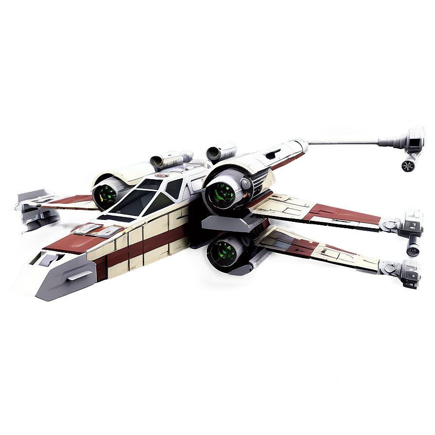 X Wing Spacecraft Png Ato21 PNG
