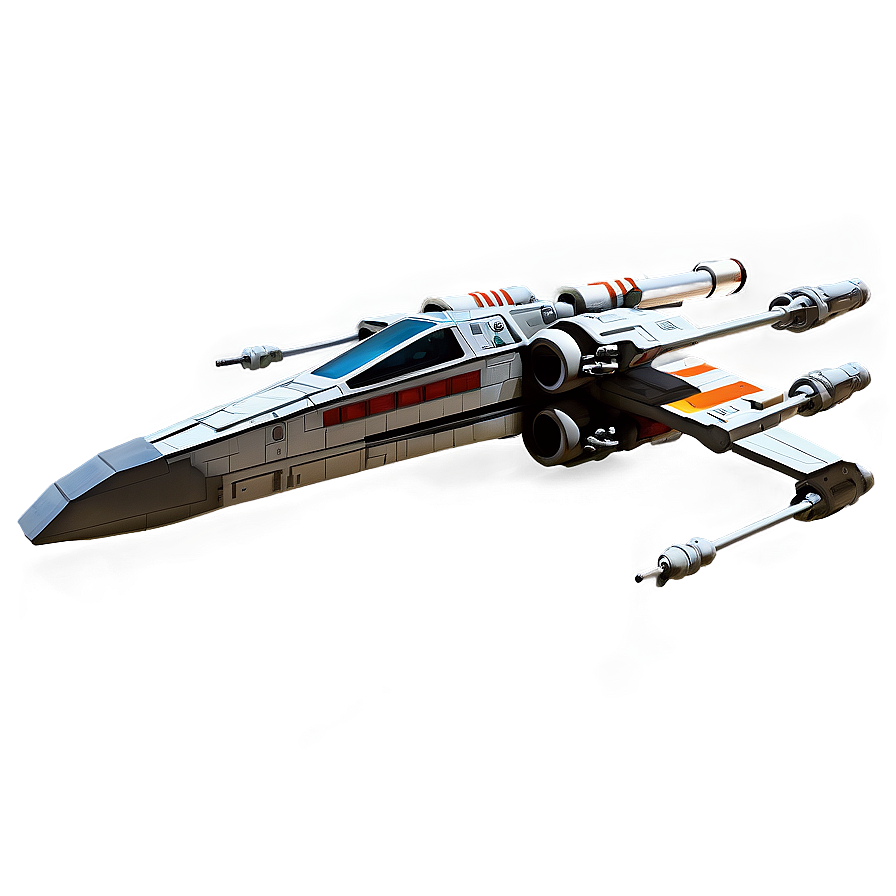 X Wing Starfighter Png 06132024 PNG