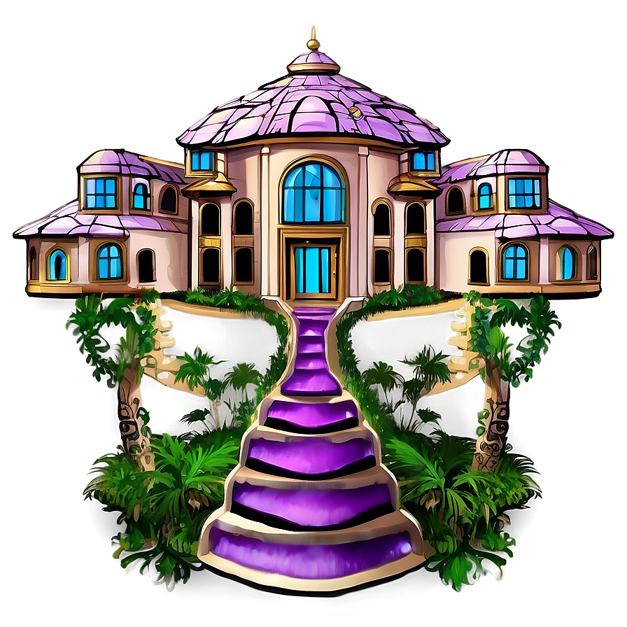 Xanadu Mansion Fantasy Png 05242024 PNG